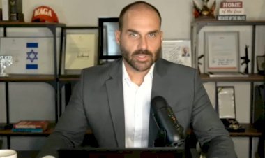 Eduardo Bolsonaro sugere que Jair Bolsonaro foi tema no encontro entre Lula e Trump