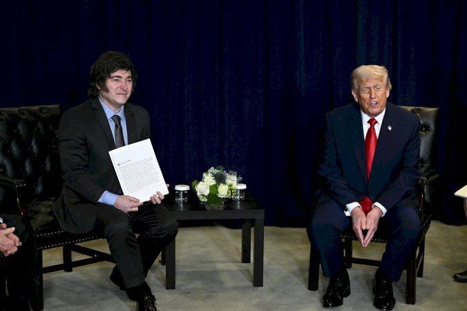 Milei elogia investida de Trump para ‘libertar o povo da Venezuela’